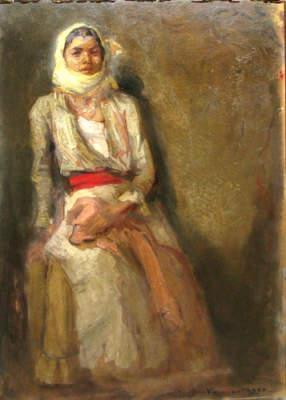 Nicolae Vermont - Fata cu basma galbena
