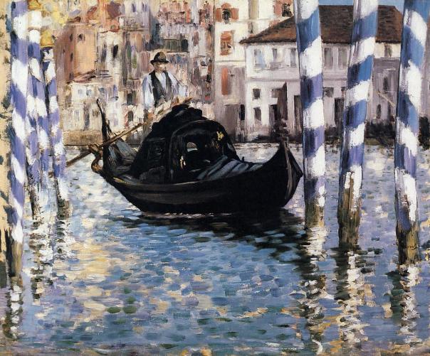 Édouard Manet - The Grand Canal, Venice (also known as Blue Venice) – 1874
