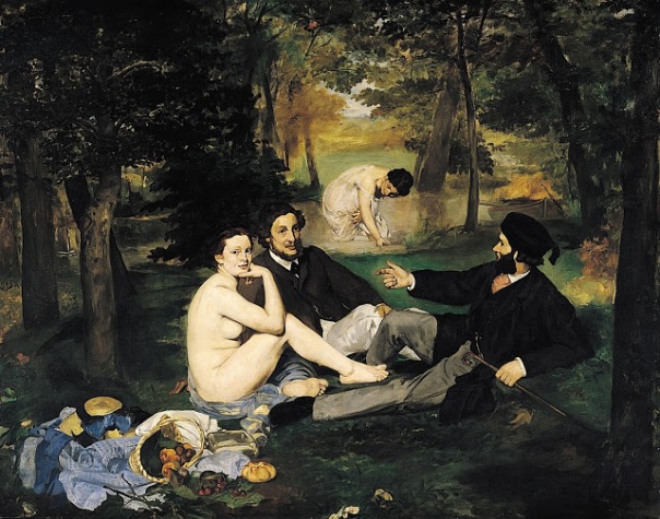 Edouard Manet – The Luncheon on the Grass (Le déjeuner sur l'herbe), 1863