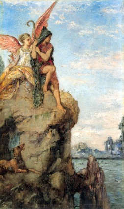Gustave Moreau - Hesiod and the Muse