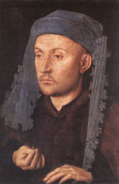 Jan van Eyck - Portrait of a Goldsmith (Man with Ring)