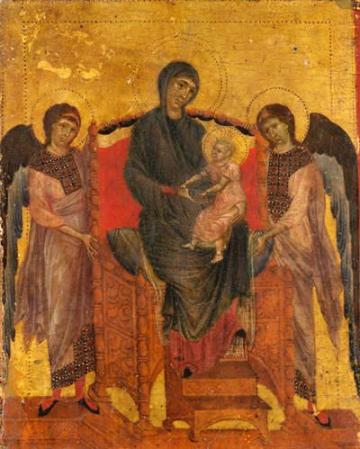 Cimabue - The Virgin and Child Enthroned