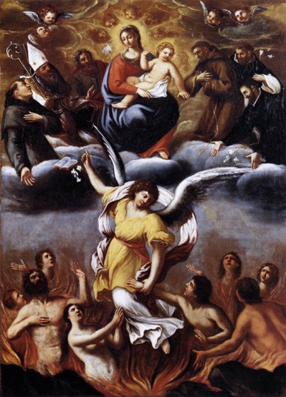 Ludovico Carracci - An Angel Frees the Souls of Purgatory