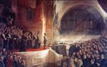 Tom Roberts - The Big Picture, the opening of the Parliament of Australia on 9 May 1901, Melbourne, Australia.